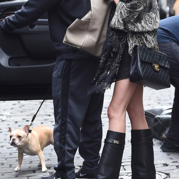 givenchy shark lock inspired boots